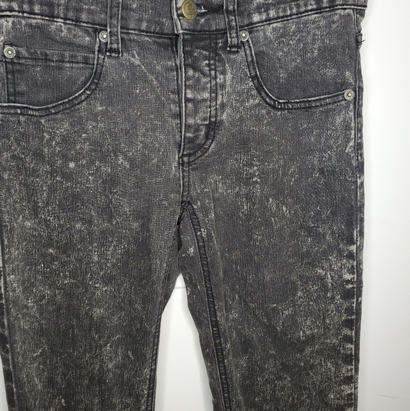 Cheap Monday stretch skinny jeans in black ice - Picture 3 of 3